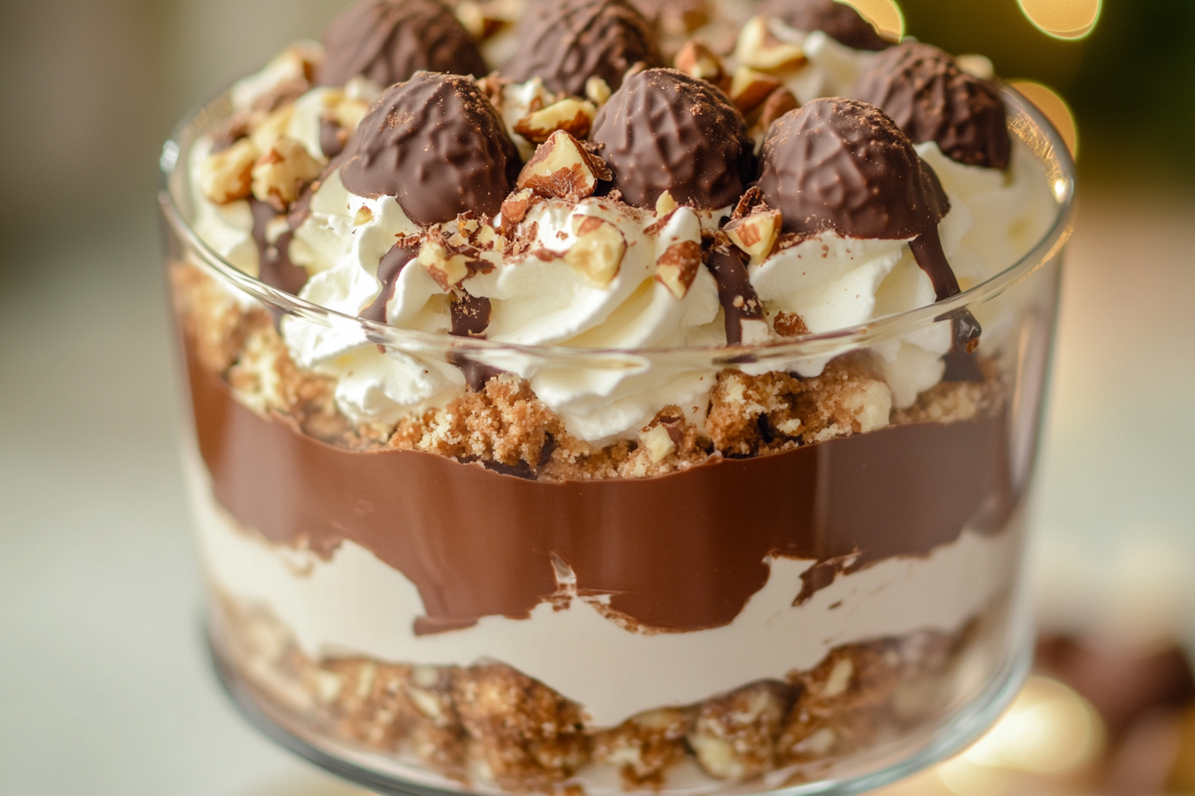 Trifle aux Ferrero Rocher